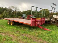 2002 MARSHALL TWIN AXLE BALE TRAILER - 2