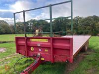 2002 MARSHALL TWIN AXLE BALE TRAILER - 3