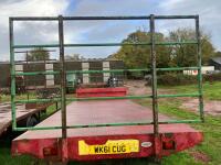 2002 MARSHALL TWIN AXLE BALE TRAILER - 4