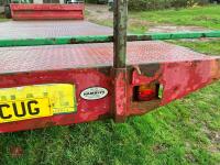 2002 MARSHALL TWIN AXLE BALE TRAILER - 5