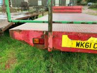 2002 MARSHALL TWIN AXLE BALE TRAILER - 6