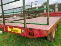 2002 MARSHALL TWIN AXLE BALE TRAILER - 19