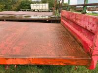 2002 MARSHALL TWIN AXLE BALE TRAILER - 20