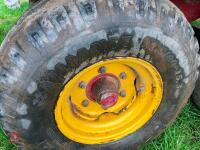 2002 MARSHALL TWIN AXLE BALE TRAILER - 24