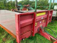 2002 MARSHALL TWIN AXLE BALE TRAILER - 26