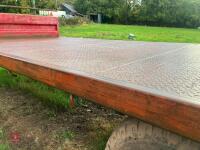 2002 MARSHALL TWIN AXLE BALE TRAILER - 32