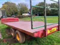 2002 MARSHALL TWIN AXLE BALE TRAILER - 33