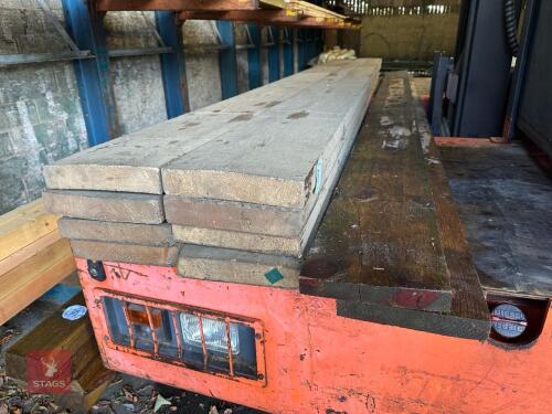 10 X 4.2M PLANKS OF TIMBER