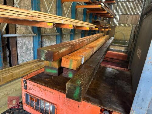6 X 3.6M TIMBER POSTS
