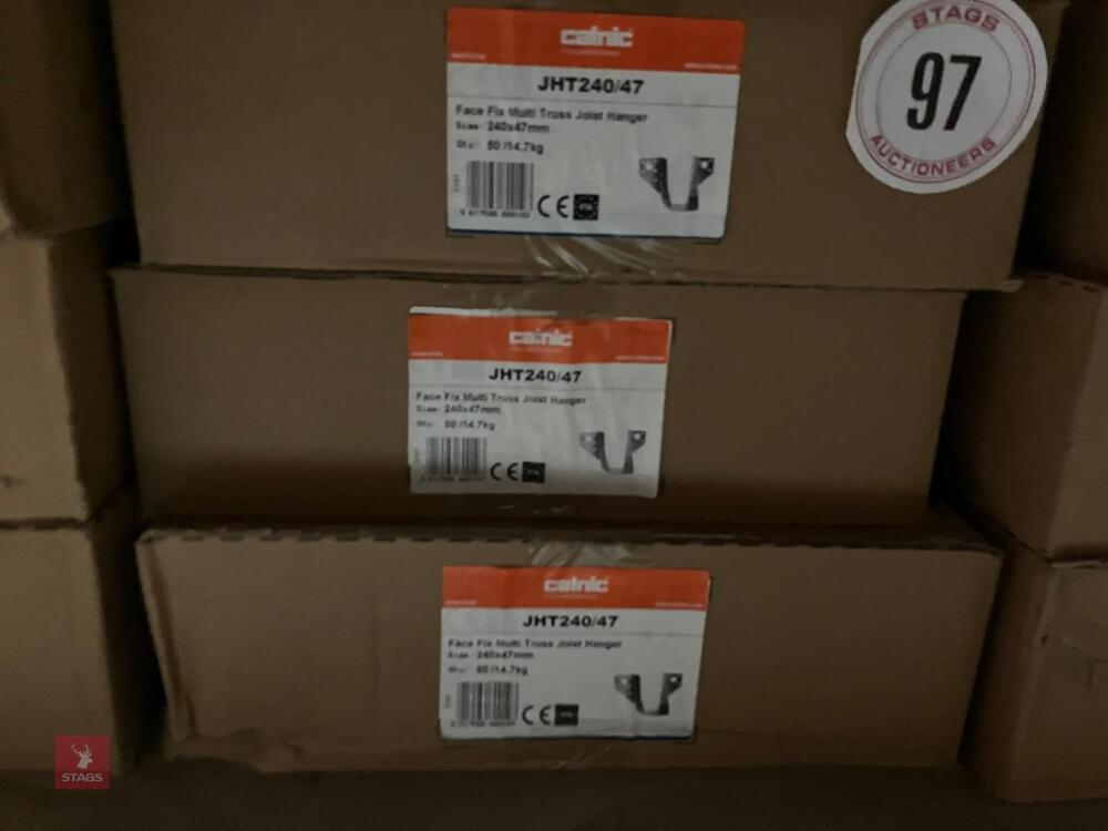 150 X 47MM MULTI-TRUSS JOIST HANGERS
