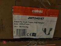 150 X 47MM MULTI-TRUSS JOIST HANGERS - 2