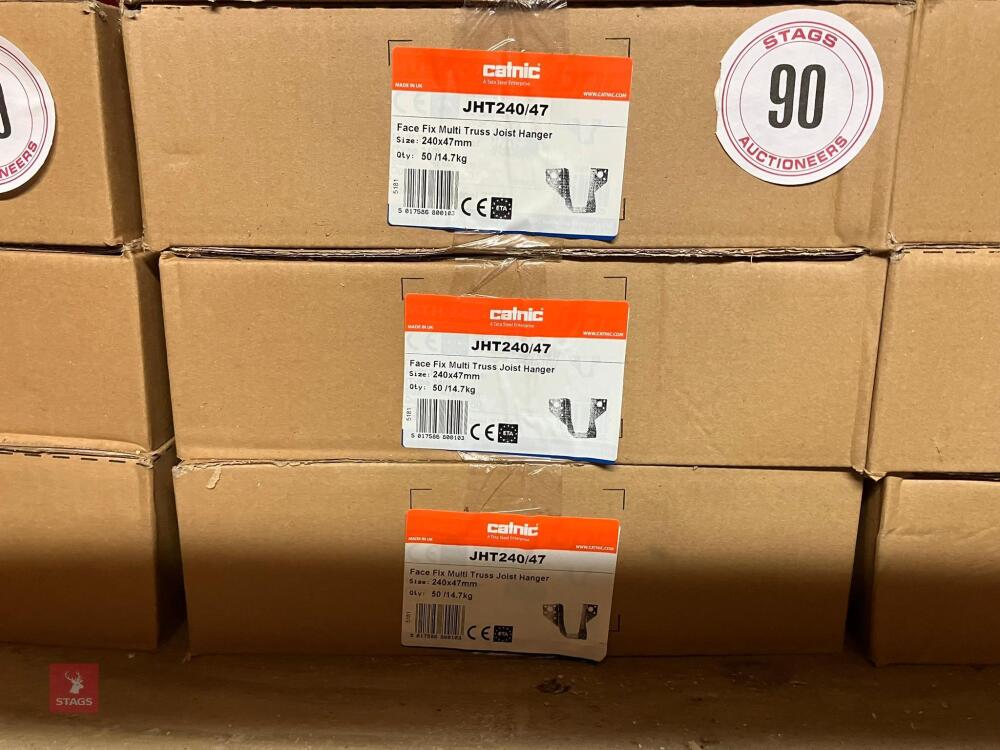 150 X 47MM MULTI-TRUSS JOIST HANGERS