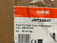 150 X 47MM MULTI-TRUSS JOIST HANGERS - 2