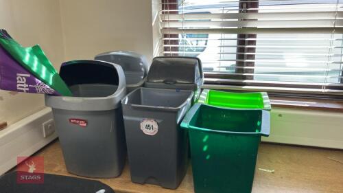 6 MIXED BINS