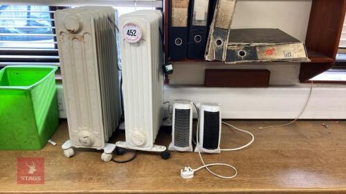 4 MIXED HEATERS