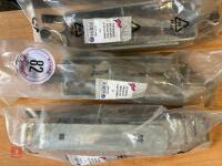 3 X 12'' STANDARD FIELD GATE HINGE SETS - 2