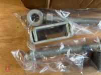 4 ADJUSTABLE EYE GATE HANGERS - 3