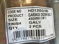 2 DOOR BOLT FASTENER - 2