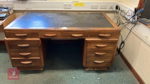 LARGE WOODEN DESK