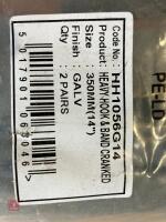 14'' HEAVY HOOK & BAND CRANKED HANGERS - 2