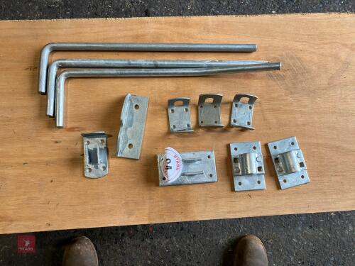 GATE LATCHING PINS & FITTNIGS