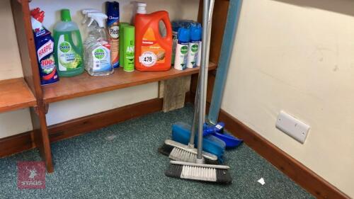 ASSORTED CLEANING LIQUIDS