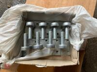8 GALVANISED HANGING PLATES