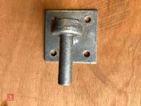 8 GALVANISED HANGING PLATES - 2