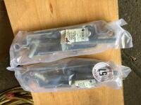 2 STANDARD FIELD GATE HINGE SETS - 2