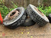 3 X 295/80 R22.5 LORRY TYRES