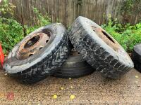 3 X 295/80 R22.5 LORRY TYRES - 2