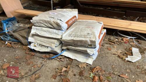 7 X 20KG BAGS OF POSTCRETE
