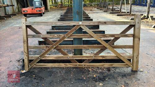 8' WOODEN TANALISED GATE