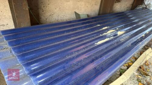 5 X 10' CORRUGATED CLEAR SHEETS