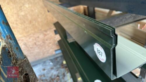 7 X 3M GREEN FLASHING SHEETS