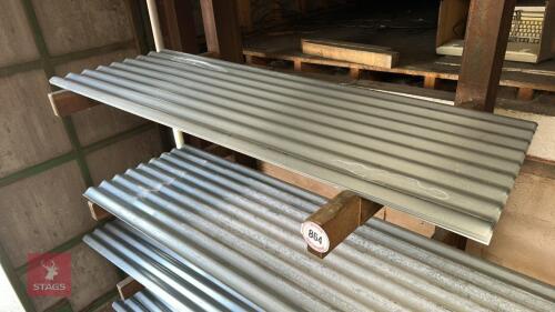 11 X 6' CORRUGATED GALVANISED SHEETS
