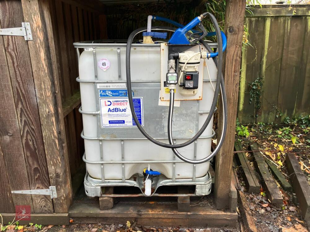 AD BLUE IBC & DISPENSER