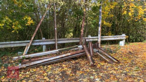 QTY OF STEEL RACKING