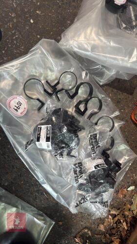 27 X 68MM ROUND DOWNPIPE CLIPS