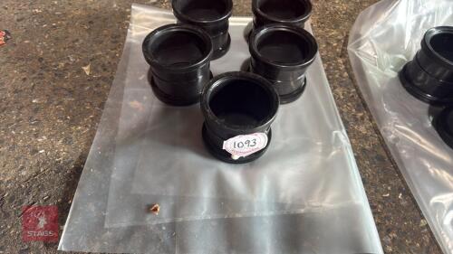 5 X 110MM STRAIGHT PIPE JOINERS