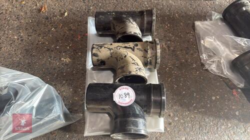 3 X 110MM TEE JUCTION