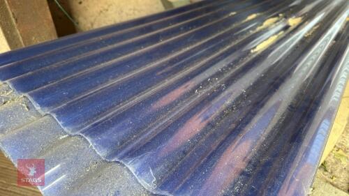 5 X 10' CORRUGATED CLEAR SHEETS