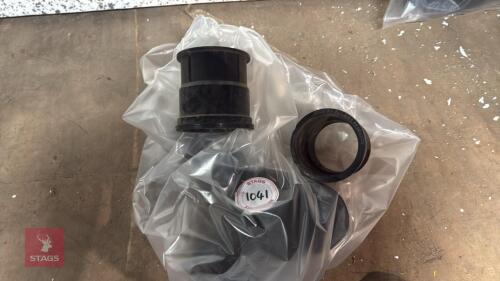 4 BRETT MARTIN 110MM REDUCER FITTINGS