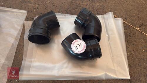 3 X 110MM 112 1/2 DEGREE ELBOW