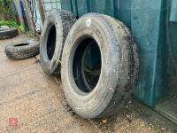 2 X 295 80R 22.5 LORRY TYRES - 10