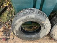 2 X 295 80R 22.5 LORRY TYRES - 12