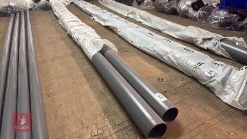 2 BRETT MARTIN 4M LONG DOWNSPOUT