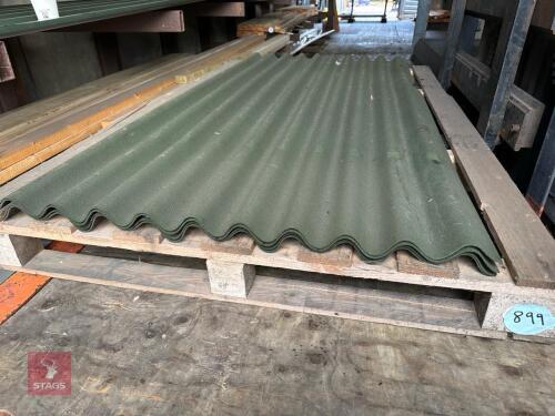 4 X 2M FT ONDULINE SHEETS