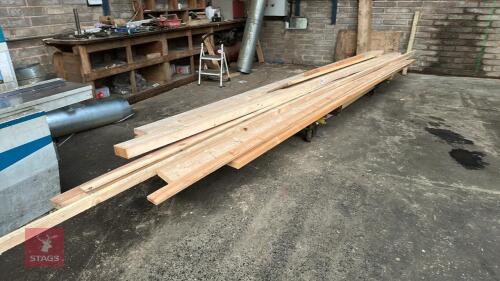 QTY OF UNTREATED TIMBER