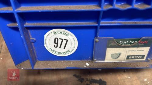 7 BRETT MARTIN 115MM EXTERNAL STOP END